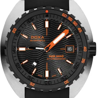 Doxa Sub 830.10.351.20 42.5mm Stainless steel Black