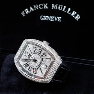 Franck Muller Vanguard V 41 SC DT 50mm Stainless steel Black