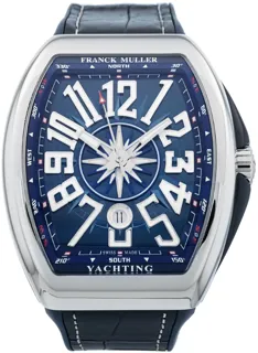 Franck Muller Vanguard V45 YT SC DT AC BL KOI 2 44mm Stainless steel blue