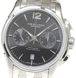 Hamilton Jazzmaster Auto Chrono H326060 41mm Stainless steel Black