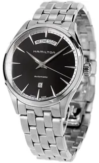 Hamilton Jazzmaster Day Date Auto H42565131 49mm Stainless steel Black