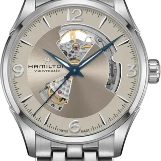 Hamilton Jazzmaster Open Heart H32705121 42mm Stainless steel Beige