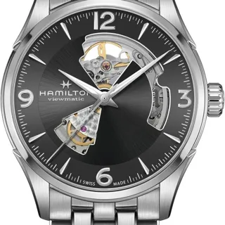 Hamilton Jazzmaster Open Heart H32705181 42mm Stainless steel Gray