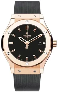 Hublot Classic Fusion 542.OX.1180.LR 42mm Rose gold Black