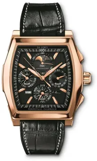 IWC Da Vinci Perpetual Calendar IW376206 Rose gold Black