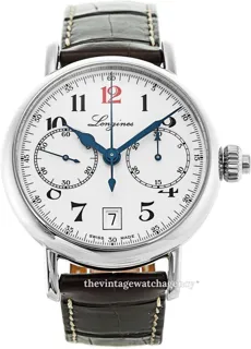 Longines Heritage L2.775.4.23.3 40mm Stainless steel White