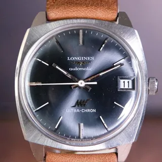 Longines Heritage L2.836.4.52.9 43mm Stainless steel Black