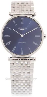 Longines La Grande Classique L4.908.4.94.6 36mm Brushed/polished steel Blue