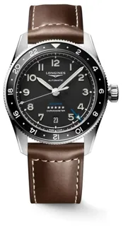 Longines Spirit 00 DIAL Stainless steel Black