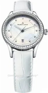 Maurice Lacroix Les Classiques LC1026-SD501-170 33mm Stainless steel White