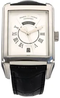 Maurice Lacroix Pontos PT6137 32mm Stainless steel White