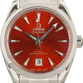 Omega Aqua Terra 220.10.38.20.13.003 38mm Stainless steel Brown