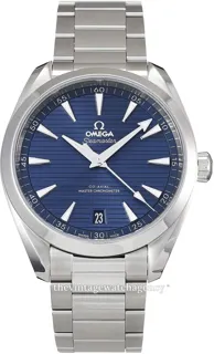 Omega Aqua Terra 220.10.41.21.03.004 41mm Stainless steel Blue