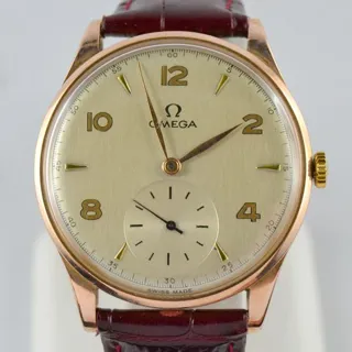 Omega Classic 38mm Rose gold Silver