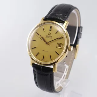 Omega De Ville 166.0161 35mm Yellow gold and Stainless steel Golden