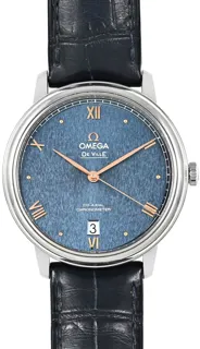 Omega De Ville 424.13.40.20.03.004 39.5mm Stainless steel Blue