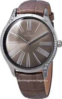 Omega De Ville 428.18.39.60.13.001 39mm Stainless steel Gray