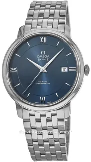 Omega De Ville Prestige 424.10.40.20.03.001 Stainless steel Blue