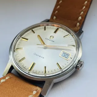 Omega Genève 136.070 35mm Stainless steel White