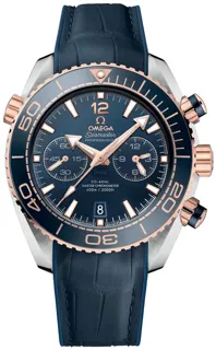 Omega Seamaster Planet Ocean 215.23.46.51.03.001 Yellow gold and Stainless steel Blue