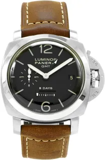 Panerai Luminor 1950 8 Days GMT PAM 00233 44mm Stainless steel Black