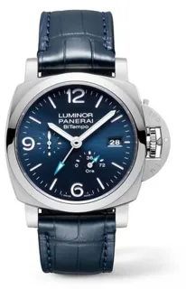 Panerai Luminor 1950 PAM 01361 44mm Stainless steel Blue