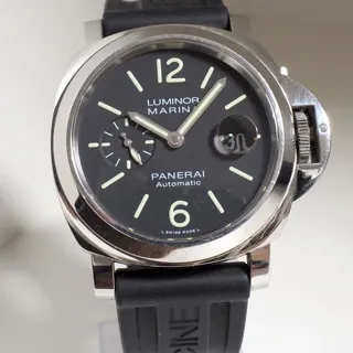 Panerai Luminor Marina Automatic PAM 1104 44mm Stainless steel Black