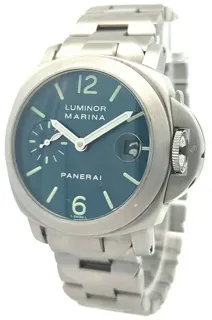 Panerai Luminor Marina PAM 00069 40mm Stainless steel Blue