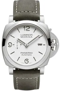 Panerai Luminor Marina PAM 01314 44mm Stainless steel White