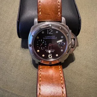 Panerai Luminor Submersible PAM 00024 44mm Stainless steel Black