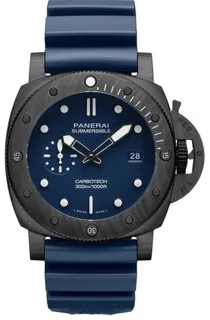 Panerai Submersible PAM 01232 44mm Carbotech Blue