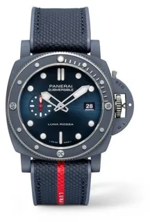 Panerai Submersible PAM01466 44mm Titanium Blue