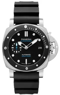 Panerai Submersible PAM02683 42mm Stainless steel Black