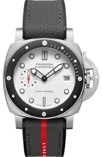 Panerai Submersible PAM 01579 42mm Stainless steel White