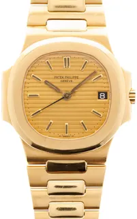 Patek Philippe Nautilus 3800/1J Yellow gold Champagne