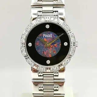 Piaget Dancer 80564 K81 23mm White gold Black