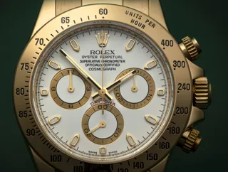 Rolex Cosmograph Daytona 116528 40mm Yellow gold White