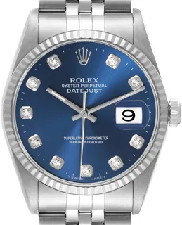 Rolex Datejust 16234 Stainless steel Blue