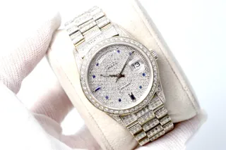 Rolex Day-Date 18239 36mm White gold White