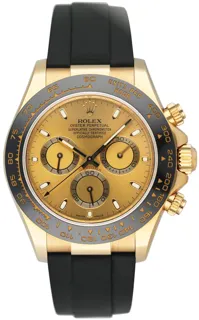 Rolex Daytona 116518LN 40mm Yellow gold Champagne