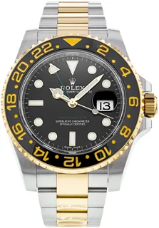 Rolex GMT-Master II 116713LN Yellow gold and Stainless steel Black