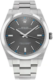 Rolex Oyster Perpetual 114300 39mm Stainless steel Gray