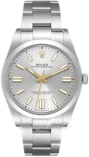 Rolex Oyster Perpetual 124300-0001 41mm Stainless steel Silver