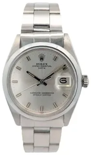 Rolex Oyster Perpetual Date 1500 34mm Stainless steel