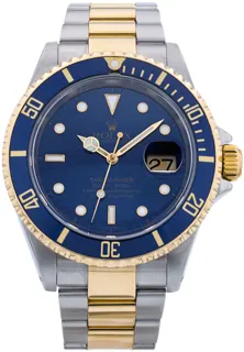 Rolex Submariner 16613 40mm Yellow gold and Stainless steel Blue