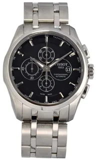 Tissot Couturier T035627A 44mm Stainless steel Black