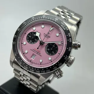 Tudor Black Bay Chrono 79360N-0019 ( BAY  ) 41mm Stainless steel Pink