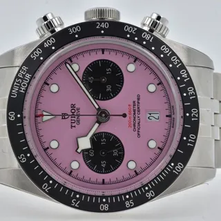 Tudor Black Bay Chrono 79360N ( BAY  ) 41mm Stainless steel Pink