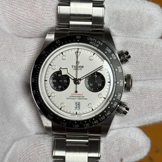 Tudor Black Bay Chronograph 79360N-0002 41mm Stainless steel Silver