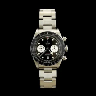 Tudor Black Bay Chronograph Stainless steel Black